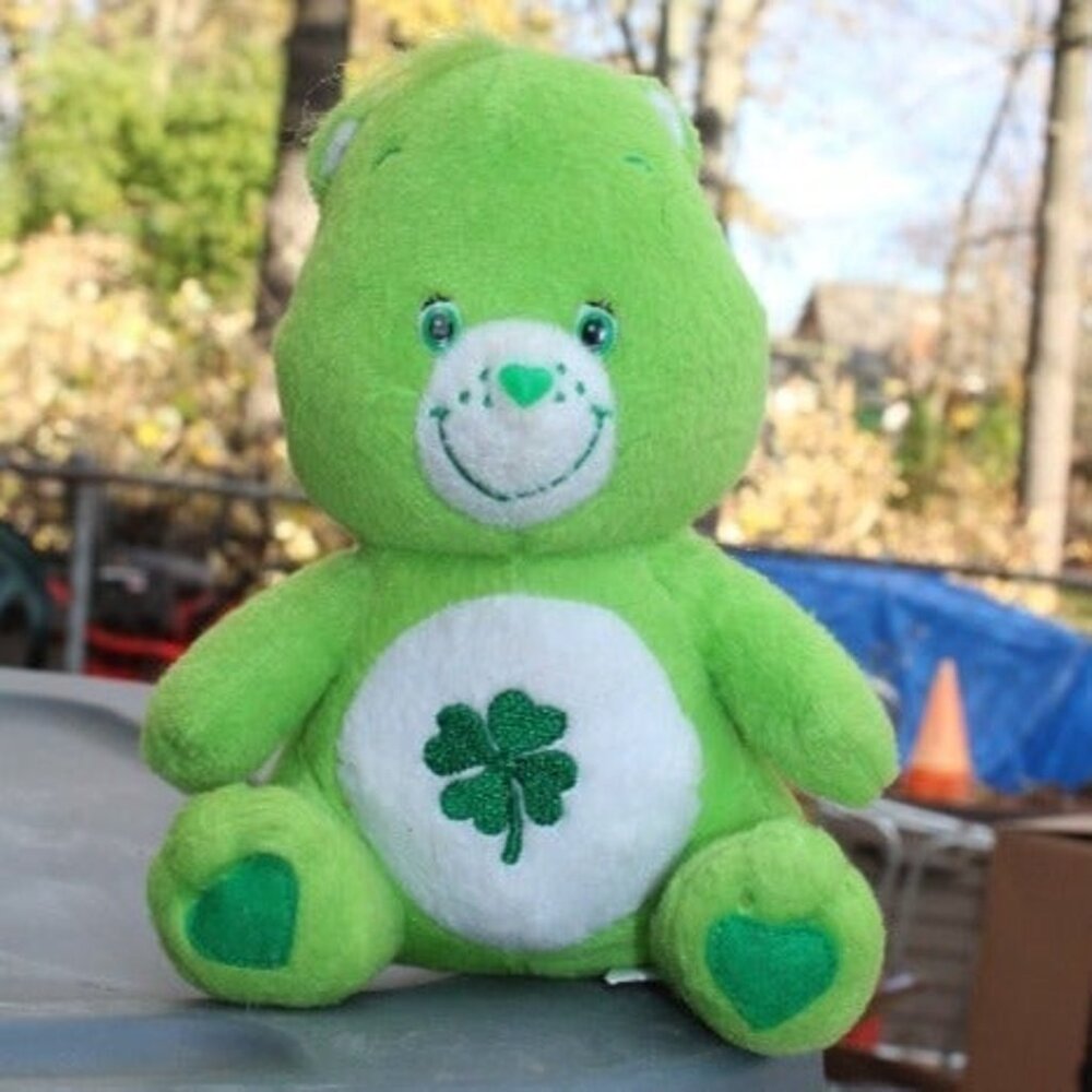 Care Bears Good Luck Bear 7-1/2" Plush Stuffed Animal